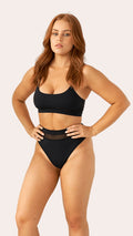 Mila Mesh Cut Out Top