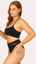 Maeve Mesh Cut Out Bottoms