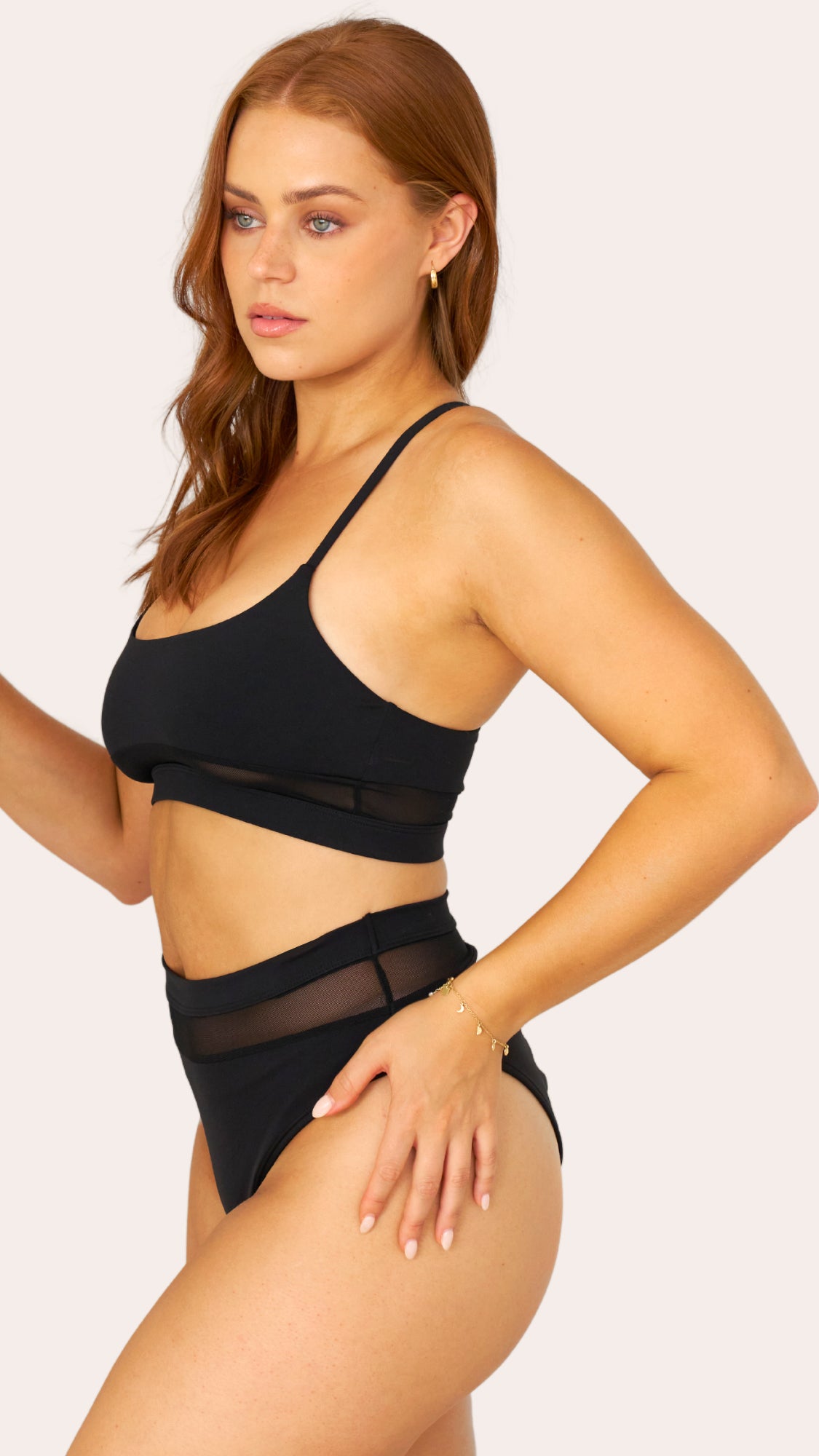 Maeve Mesh Cut Out Bottoms