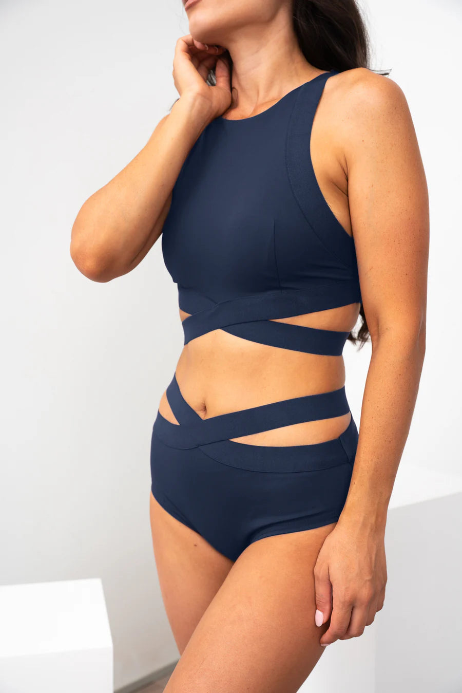 Serena Top - Strappy High Support Sports Bra