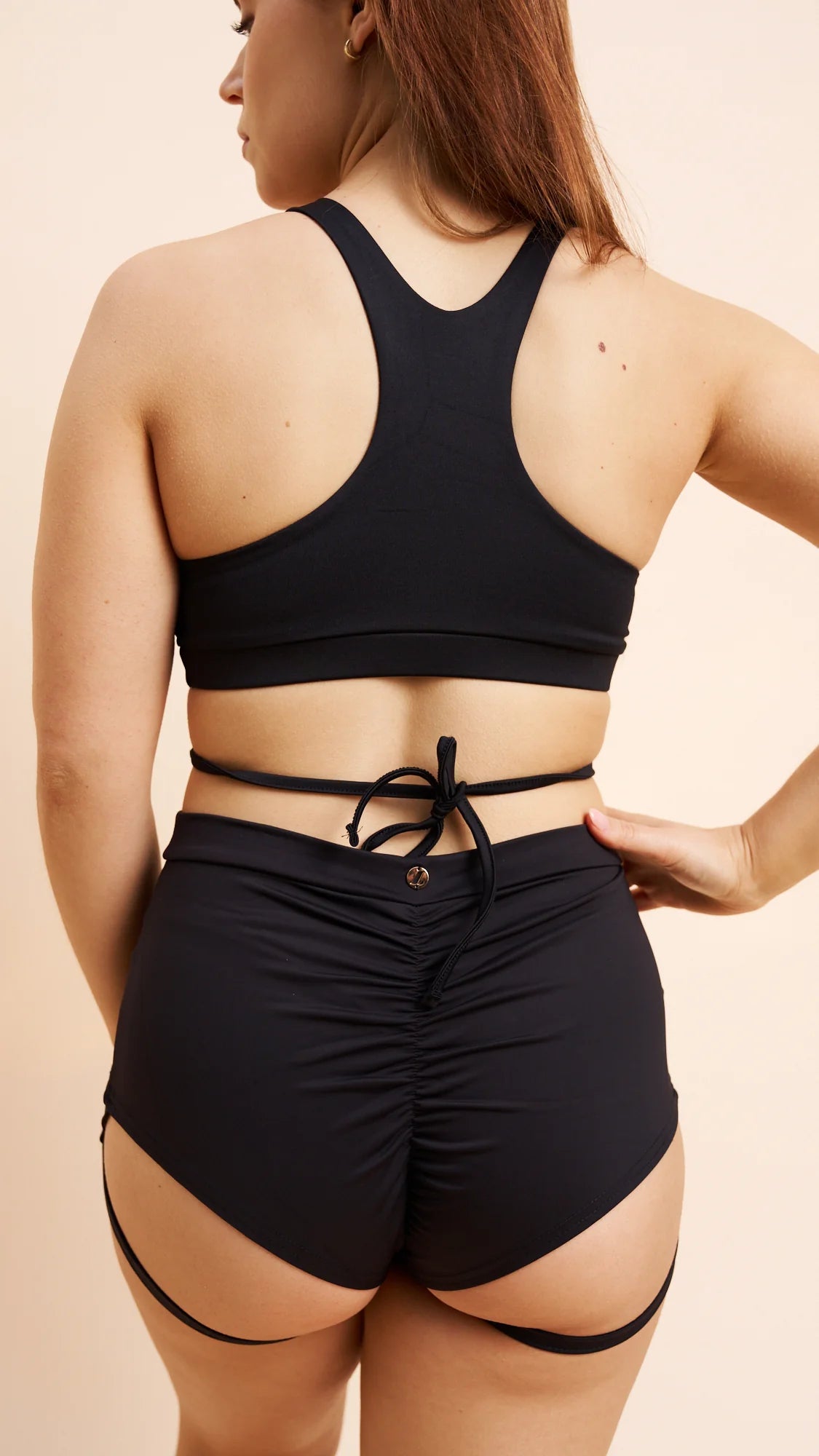 Lure You Shorts - High Waist Scrunch Garter Shorts