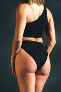 Melita Bottom - Black Glitter