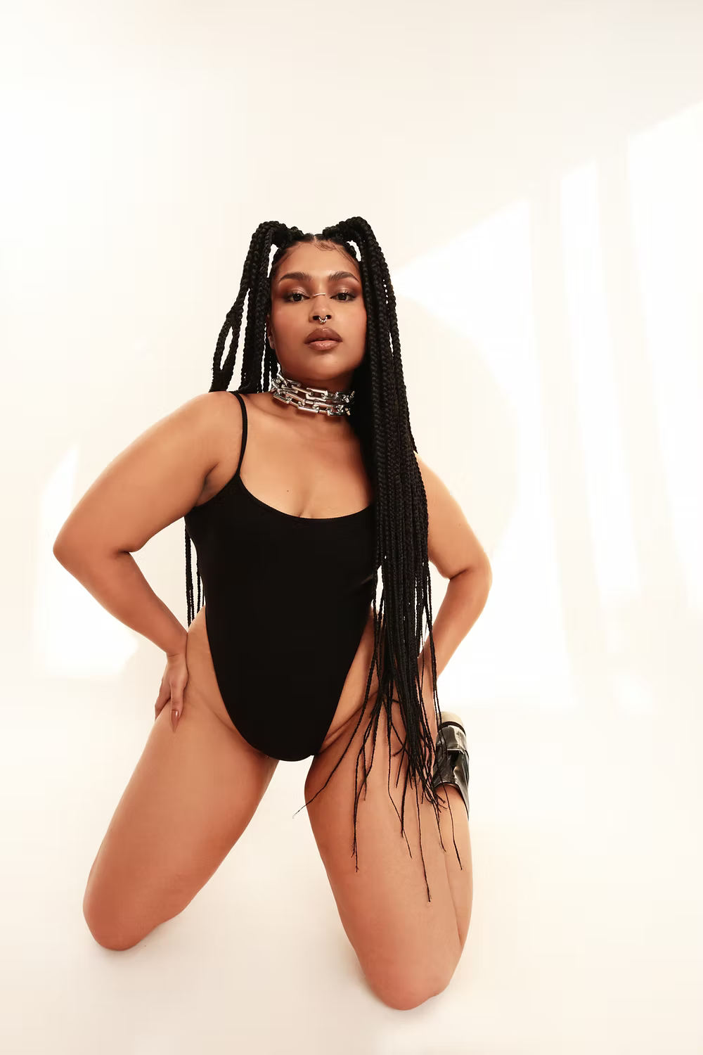 KI Bodysuit - Ribbed Black