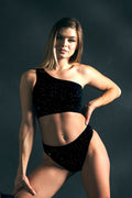 Melita Set - Black Glitter