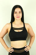 Maddox Mesh Sports Bra