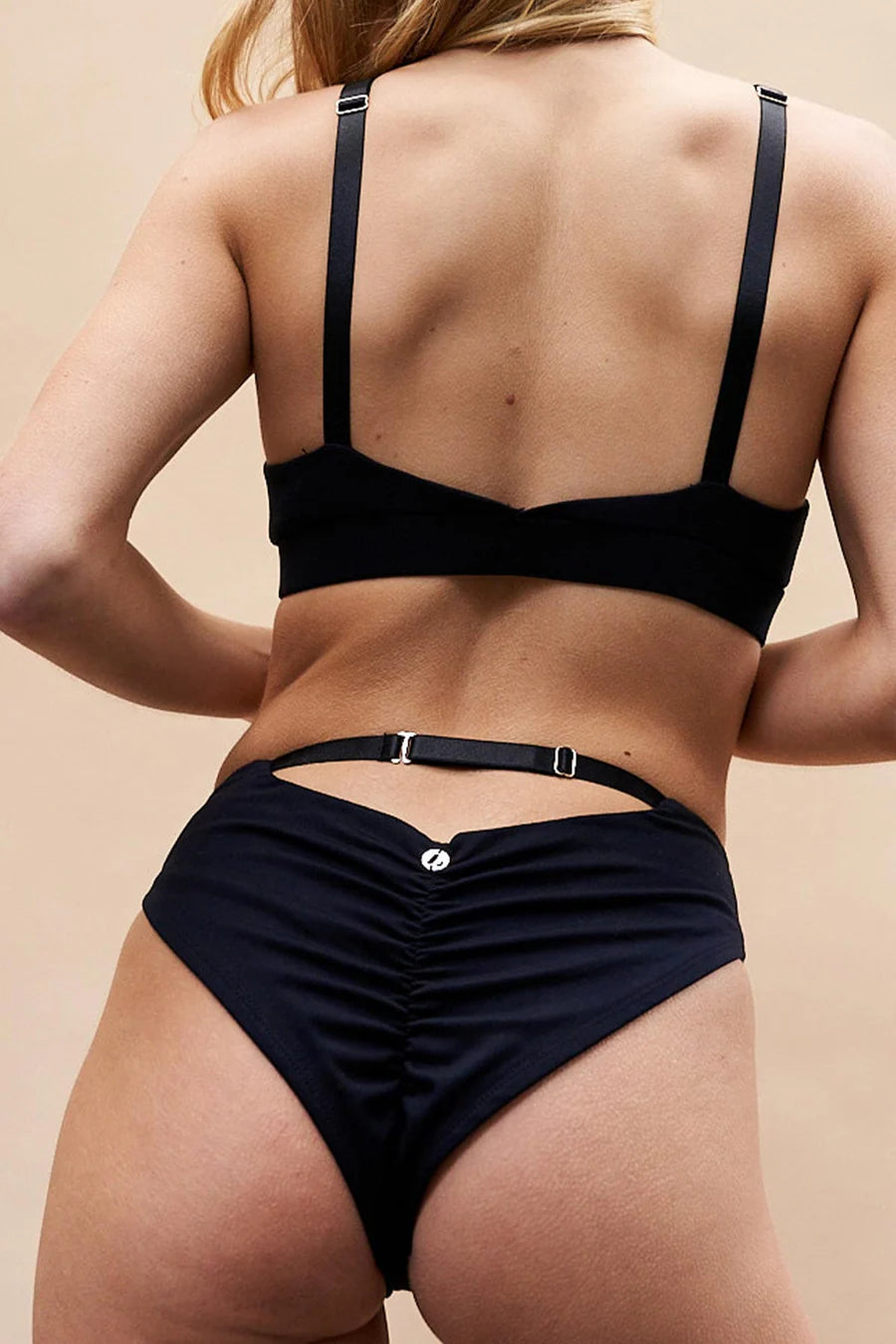 Hannah Low Waist - Adjustable Cut Out Low Waist Bottom